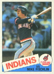 1985 Topps Baseball Cards      041      Mike Fischlin